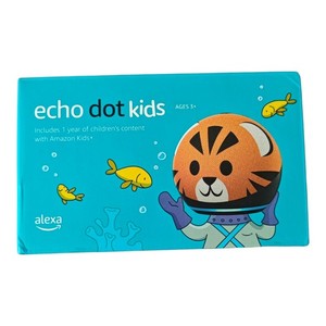 Amazon Echo Dot 4. Gen Kinder Tiger Alexa Smart Lautsprecher Originalverpackt mit Anleitung