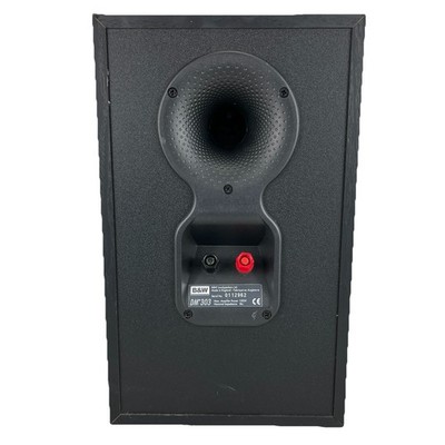 One Unit | B&W DM 303 Bookshelf Loud Speaker Black | No Grill | eBay