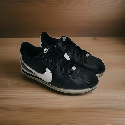 Nike Cortez 72 Men s Shoes Size 11.5 Leather Black & White - 819719-012
