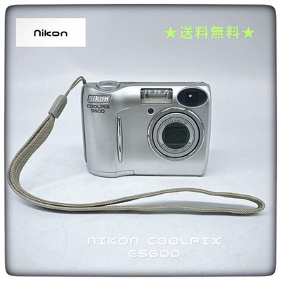 Nikon Coolpix E5600 Digital Camera Compact Design Tested Clean Condition