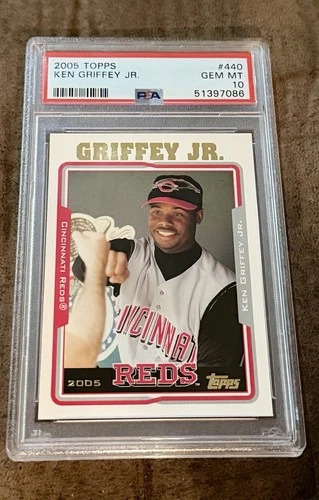 2005 Topps - Ken Griffey Jr #440 PSA 10