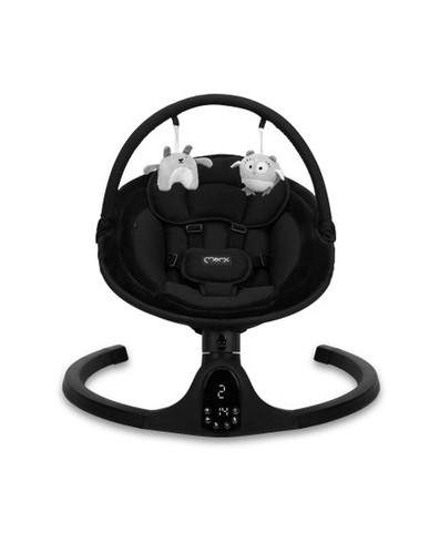 MoMi KENANI ONYX - Elegante schwarze elektrische Wippe für Kleinkinder - Bild 3 von 5