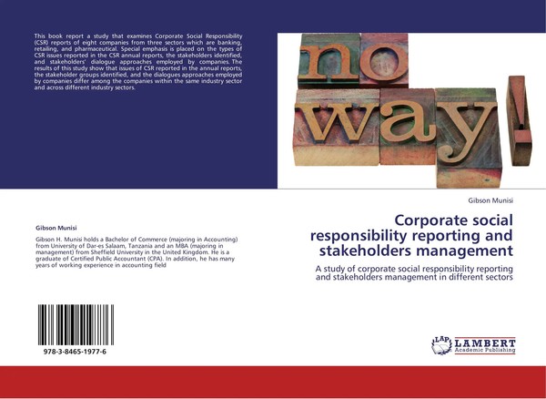 Gibson Munisi | Corporate Social Responsibility Reporting And Stakeholders...-image