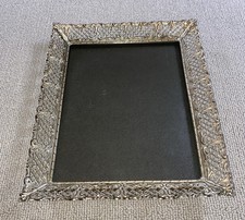 Vintage Gold Metal Filigree Decorative Photo Picture Frame 6M