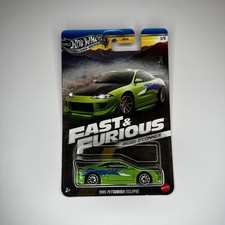 Hot Wheels Silver Series Fast & Furious 1995 Mitsubishi Eclipse 1/5 Brian