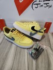 Nike Air Force 1 Mens sz9 Low '07 LV8 Yellow Pulse CI0064-700 MARDI GRAS — photo 2