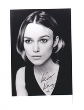 KEIRA KNIGHTLEY Original Signiert Autogramm F...