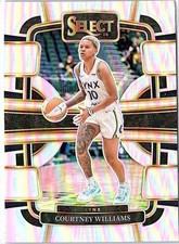 2024 Panini Select WNBA #54 Courtney Williams Prizms Silver