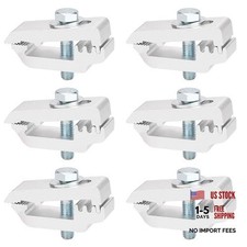 Mounting Clamps Low Pro for Truck Topper Cover, Cap, Camper and Aluminum