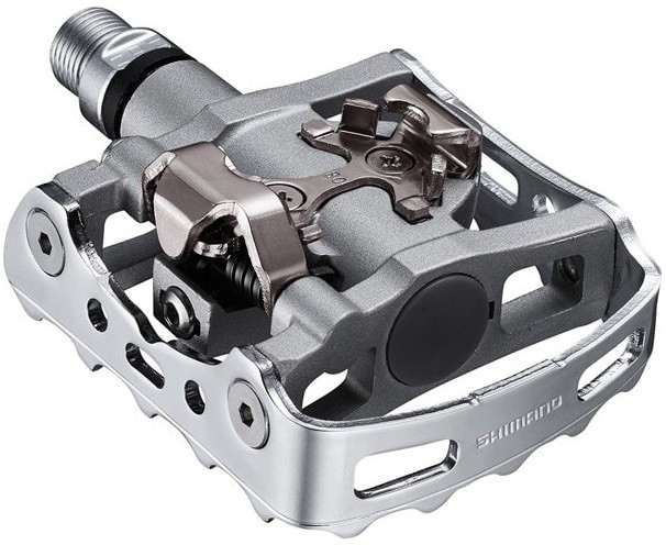 NEW Shimano Bike Parts PD-M324 SPD One-Sided Mechanism MTB Pedals - Silver