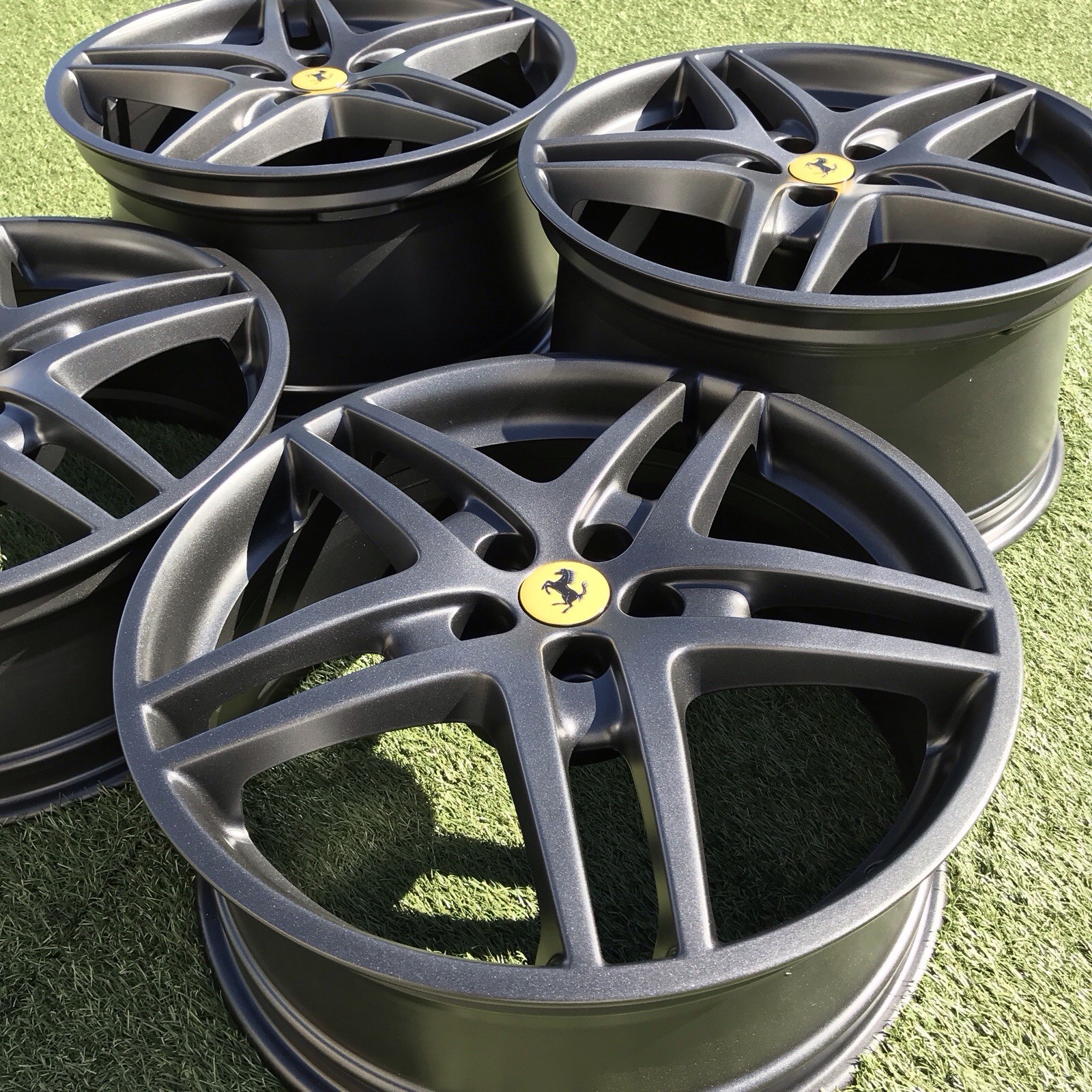 19 FERRARI F430 RIMS OEM STOCK SET BBS GENUINE 194265 GERMANY