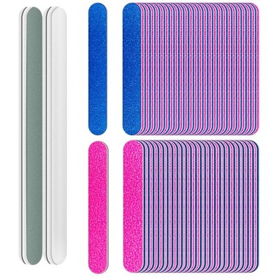 Nagelfeilen Set 100 Stück Einweg Maniküre Pediküre 180/240 doppelseitig