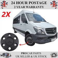 2X Wheel Nut Cover Front For MERCEDES Sprinter 906 2006 on A9064000225