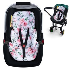 Infant Car Seat Insert for Girls Boys, Ultra Soft Carseat Head Support for In...