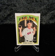 2021 Topps Heritage Bobby Dalbec #185 Action Variation Rookie