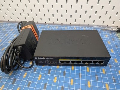 D-Link  DGS (DGS-1008P) 8-Ports External Ethernet Switch