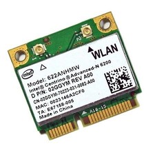 DELL CARD WLAN INTEL 6200 FOR LATITUDE E5410 / E6410