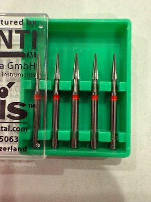 Axis Dental NTI 8-Fluted Trimming & Finishing Carbide Burs, FG, Safe End,