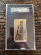 1909 T206 NAP LAJOIE PIEDMONT THROWING SGC 1.5 CLEVELAND NAPS