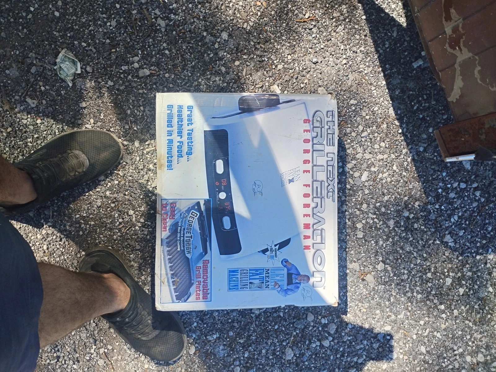 George Foreman Grill The Next Grilleration GRP4 72 Inch New in Box