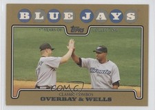 2008 Topps Classic Combos Gold Border /2008 Lyle Overbay Vernon Wells #602 0b5