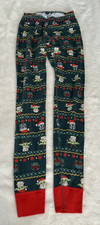 Hanna Andersson Xmas Mandalorian Yoda Star Wars Holiday PJ Pants Women XS