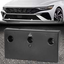 For 2024 Hyundai Elantra Oe Style Black Front Bumper License Plate Mount Bracket For 2024 Hyundai Elantra Oe Style Black Front Bumper License Plate Mount Bracket
