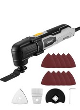 Deko Oscillating Multi Tools, 300W 3000-22000 RPM Electric Corded Multi Too
