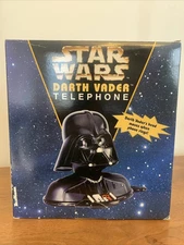 Star Wars Darth Vader Telephone 1994 Telemania Very Good Condition with Box