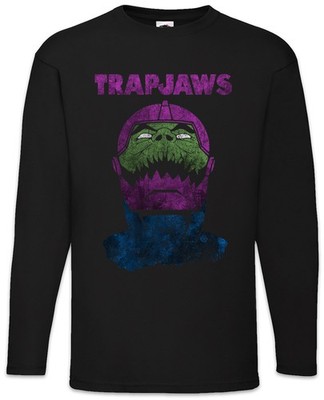 Trap Jaws Langarm T-Shirt Jaw Masters Anime of the He Battle Cat Universe MOTU