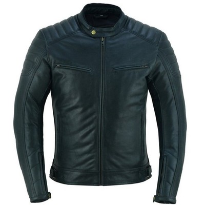 LvZC10-Vintage / Motorcycle leather jackets (Unisex) winter / summer use LOVO 