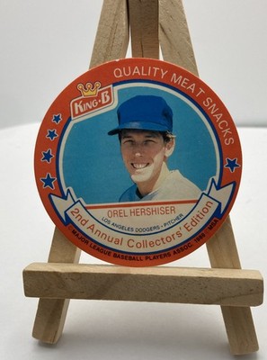 1989 King-B Collector's Edition Discs - Orel Hershiser #12