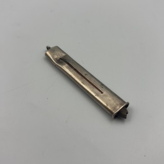 Vintage Hallmarked Sterling Silver Pencil Holder Extender Sliding Sleeve