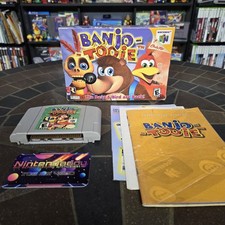 Banjo-Tooie Nintendo 64, 2000 N64 CIB Complete Authentic Tested w/ Protector 