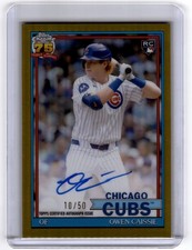 Owen Caissie Chrome 2026 /50 Auto