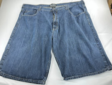 VTG Enyce Jean Shorts Jorts Men 52 Blue Denim Baggy Y2K Hip Hop Streetwear Skate