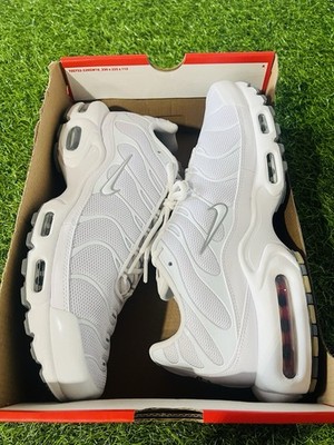 Size 10 - Nike Air Max Plus White for sale online | eBay