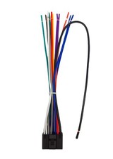 Replacement Wire Harness for JVC KW-AV50 KWAV50 Car Radio Stereo 16-Pin