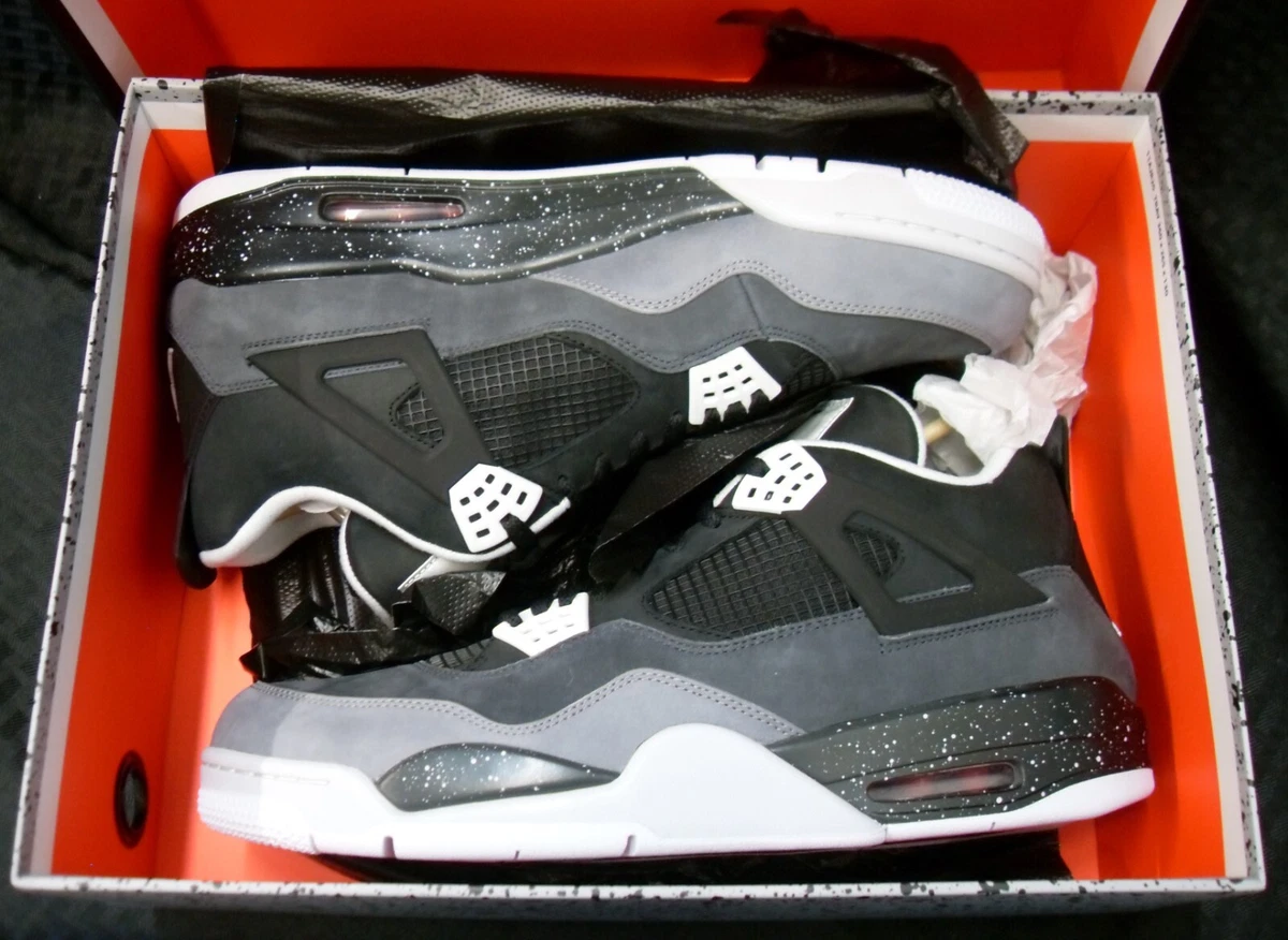 Air Jordan 4 Retro 'Fear' - Air Jordan - 626969 030 - black/white/cool  grey/pure platinum