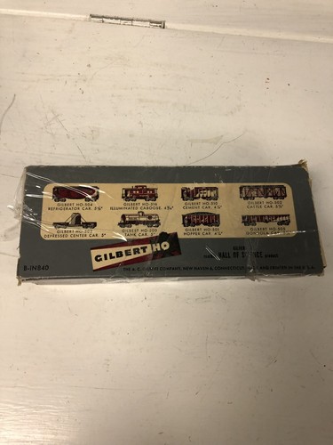Vtg A.C. Gilbert HO Scale #505 Black N & W Gondola Car 5 7/8” Made In USA Train - Picture 3 of 6