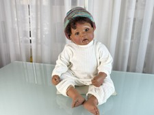 Künstlerpuppe Sammler Doris Stannat Vinyl Puppe 55 cm. Top Zustand