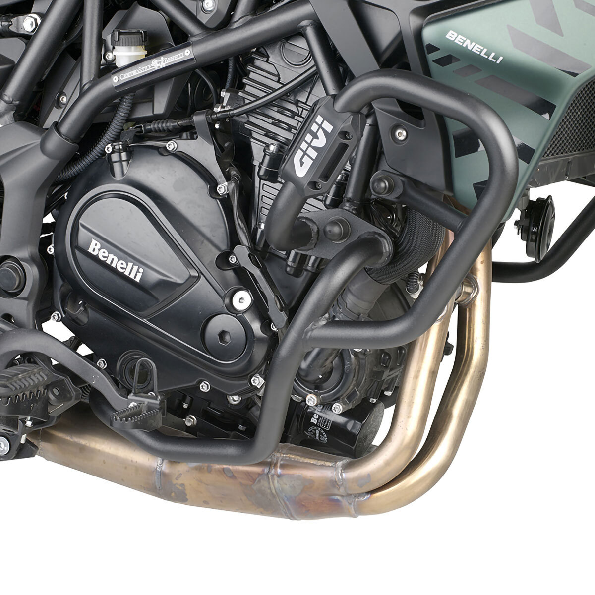 Paramotore Tubolare 25 mm Nero per Benelli TRK 702 / X 2023