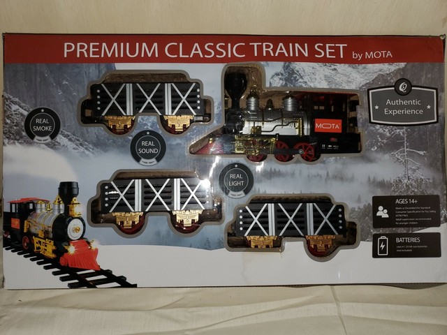 premium classic train set by mota