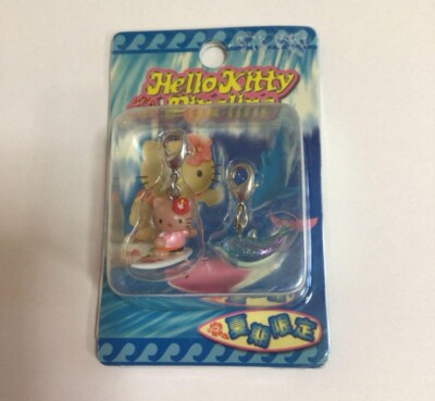 Suntanned Hello Kitty & Dolphin Vintage charm SANRIO Gotochi strap