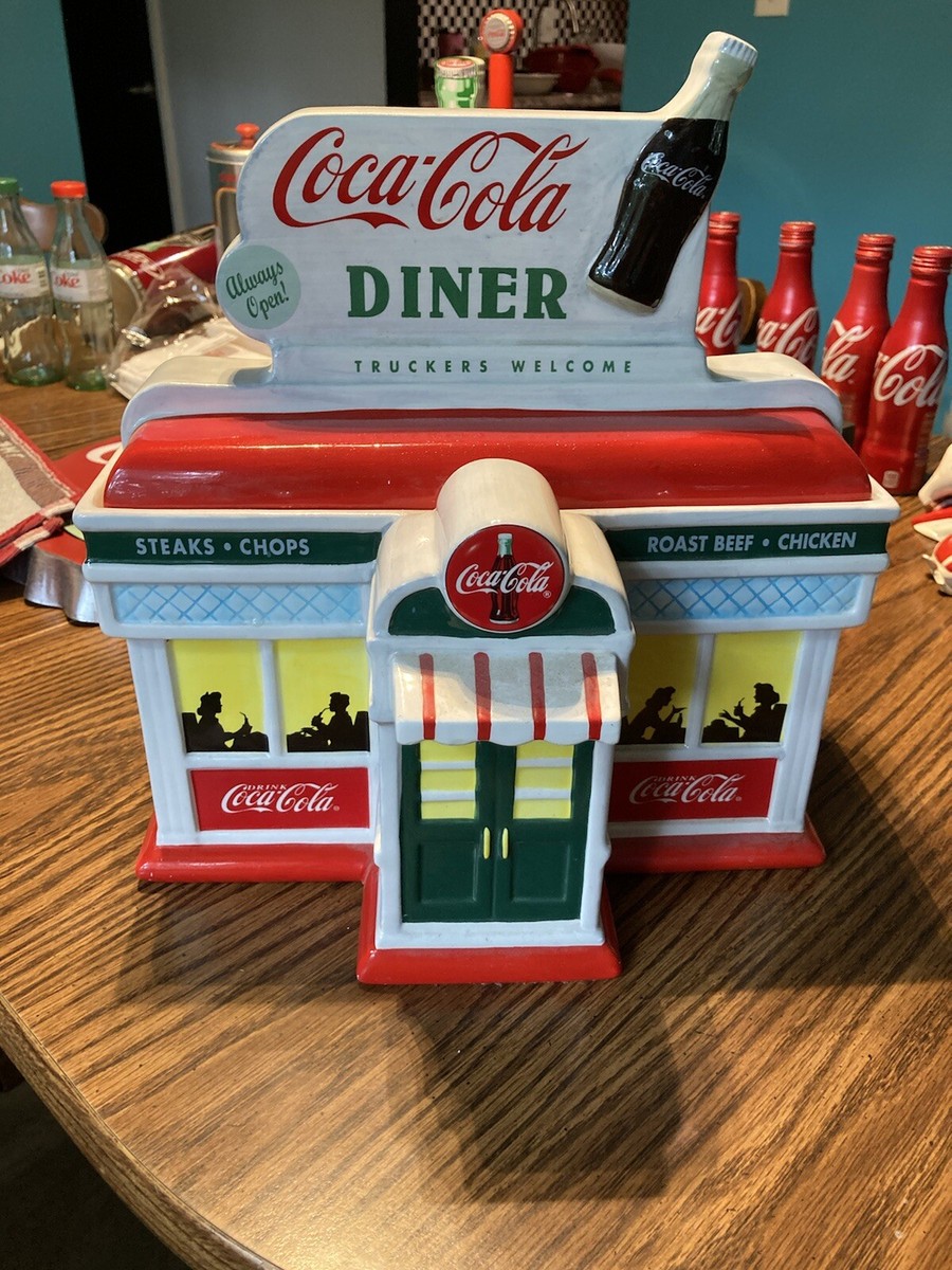 Vintage Coca Cola Diner Cookie Jar - Enesco 1999 | eBay