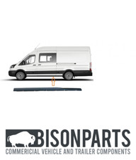 GREY LOWER SIDE SPOILER LH 2036049 FITS FORD TRANSIT MK8 LONG & XLWB 2014-2019