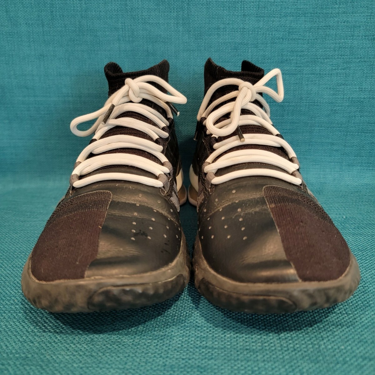 Under Armour Project Rock 1 Black 3020788-001 Gym Under Armour Project Rock 1 Shoes Mens Size 8.5 Black White  main image 4