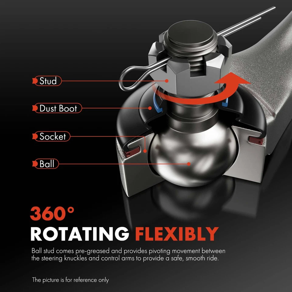2x Brazo de control inferior delantero izquierdo y derecho para Land Rover Range Rover Evoque 12-18 Foto 3 de 4