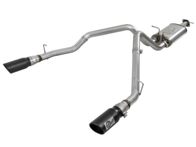 aFe MACH Force-XP 3 Exhaust System w/ Black Tips - fits 19-24 Ram 1500 Hemi V8