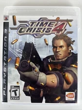 TIME CRISIS 4 PlayStation 3 PS3 Game (2007) Complete With Manual
